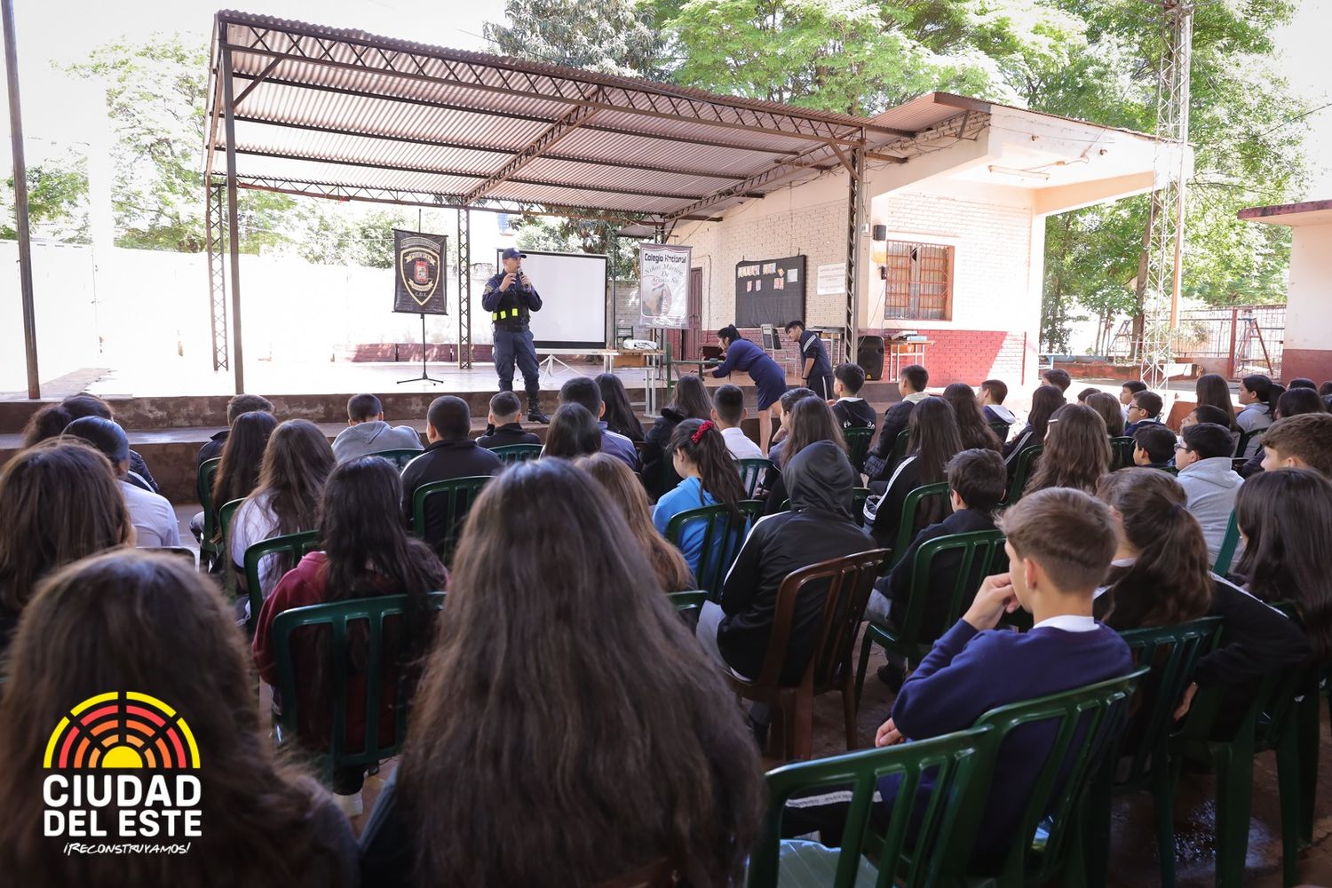 Municipalidad De CDE Apoya Iniciativa Estudiantil Hacia Una Cultura De