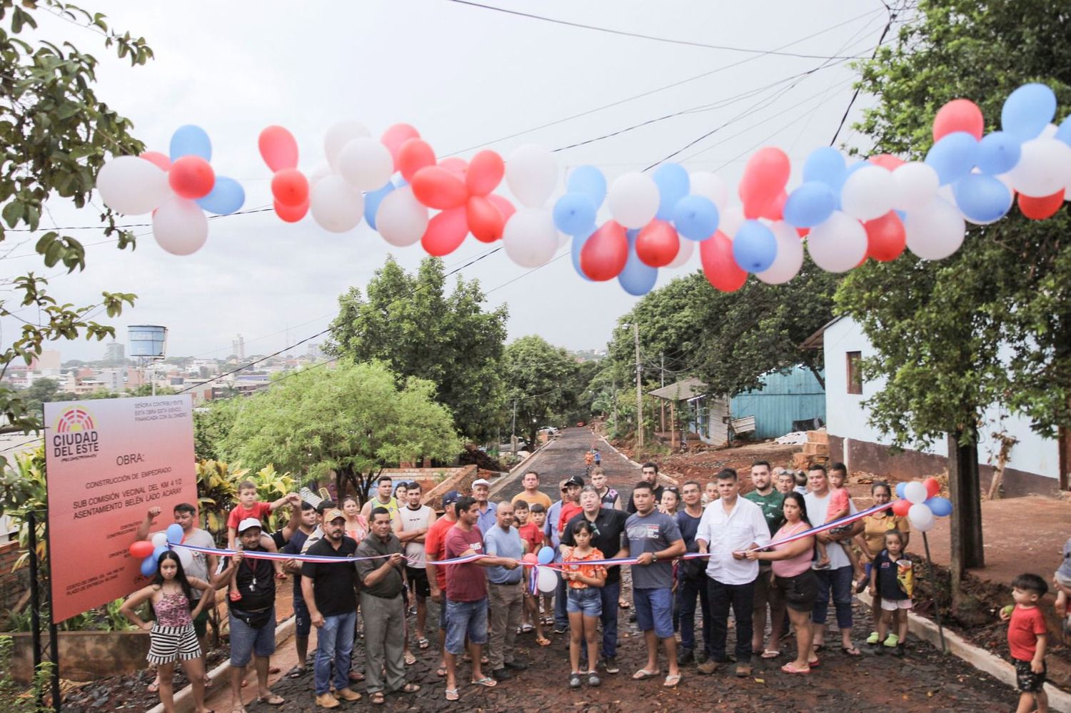 Municipalidad De CDE Inaugura Importantes Obras Viales En Fracciones Y