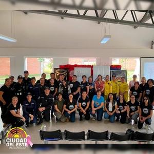 Municipalidad de CDE realizó charla sobre vialidad en Ciudad Mujer