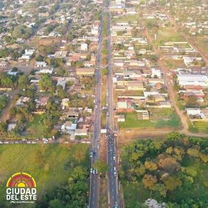 Municipalidad de CDE inaugura obras de impacto vial con asfaltado de calle 2000 