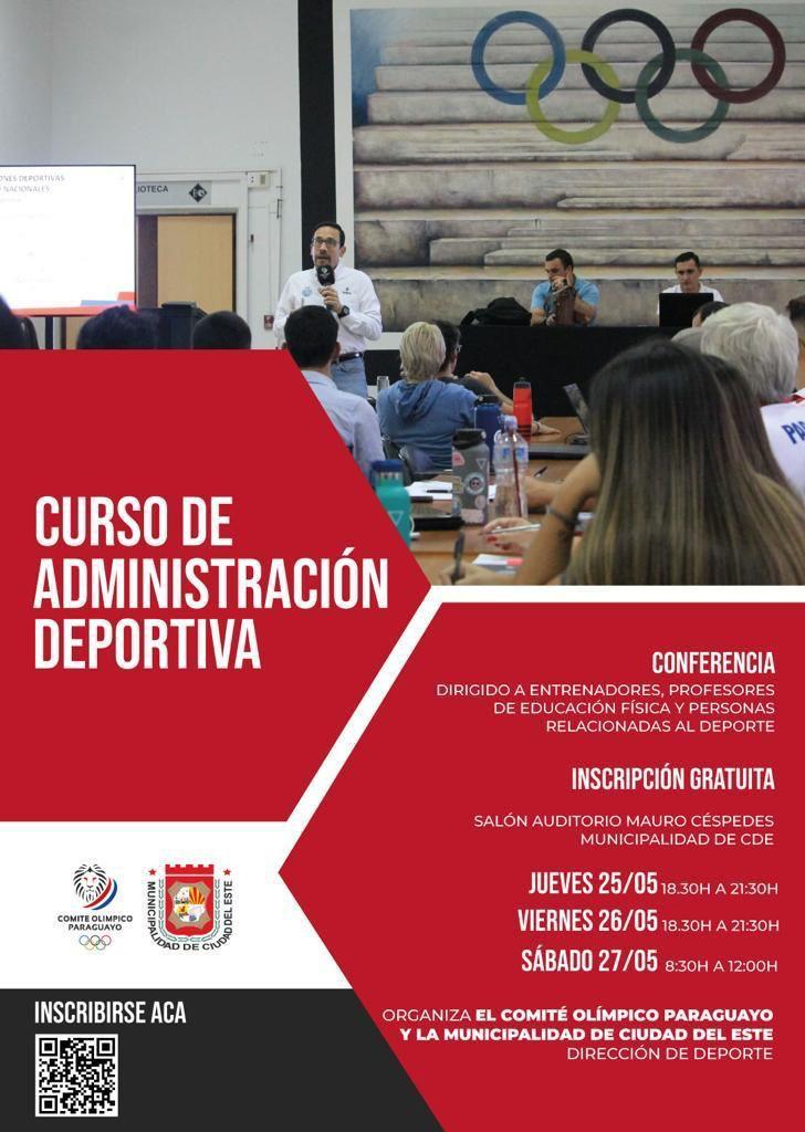 Municipalidad de CDE invita a conferencia deportiva certificada
