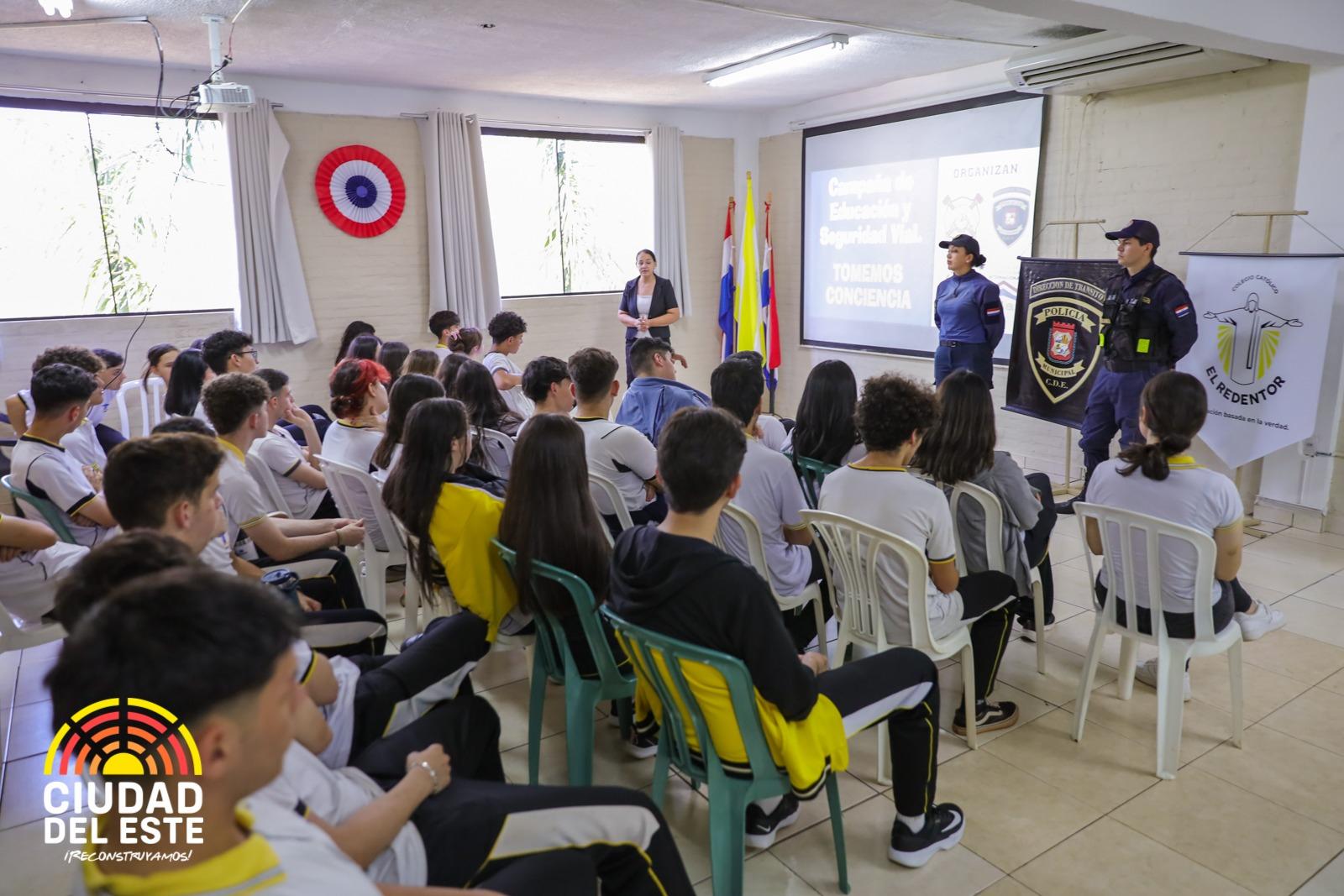 Municipalidad de CDE desarrolló nueva jornada de educación vial