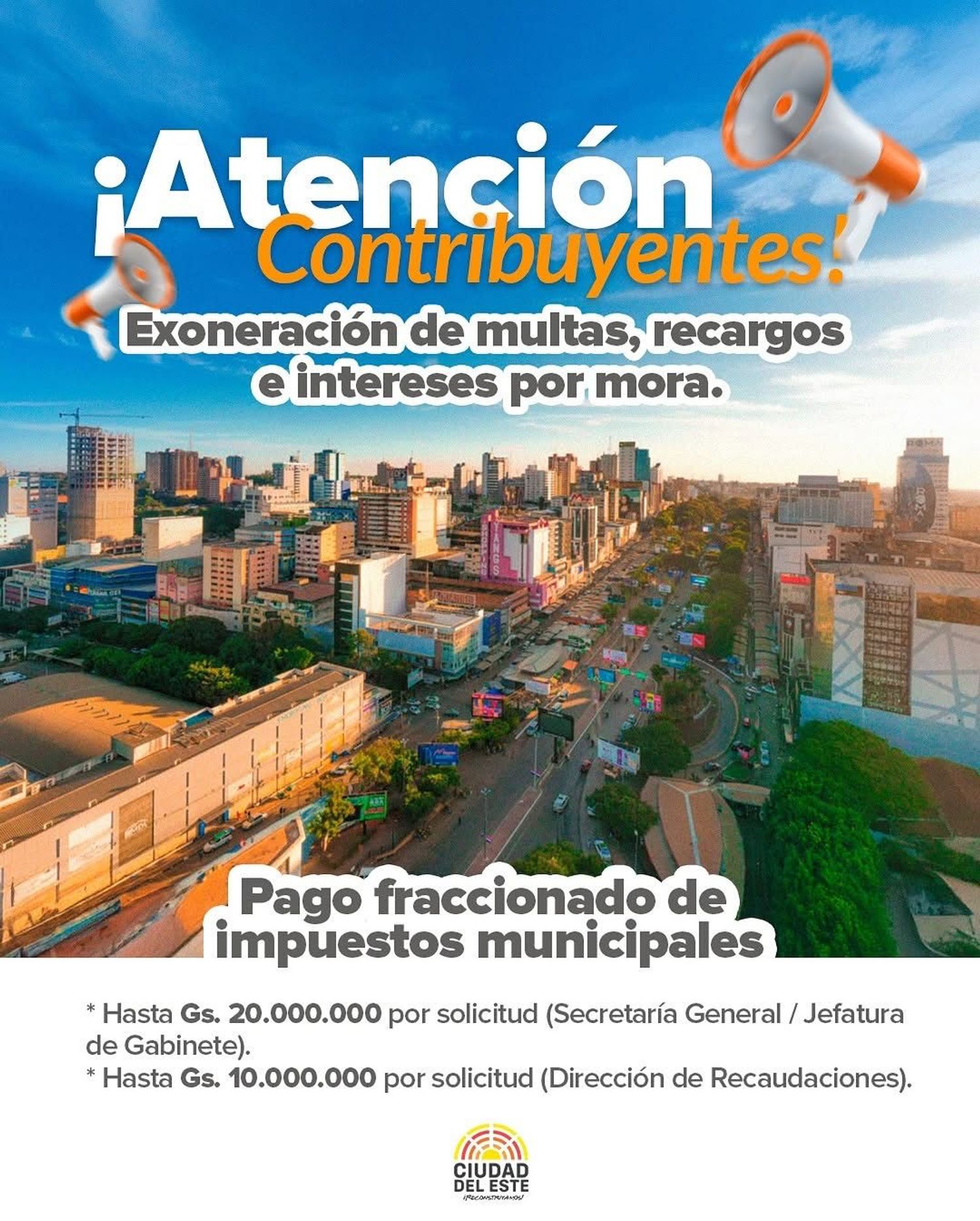 Beneficio para contribuyentes de CDE: Municipalidad exonera multas y recargos en el pago Impuesto Inmobiliario  
