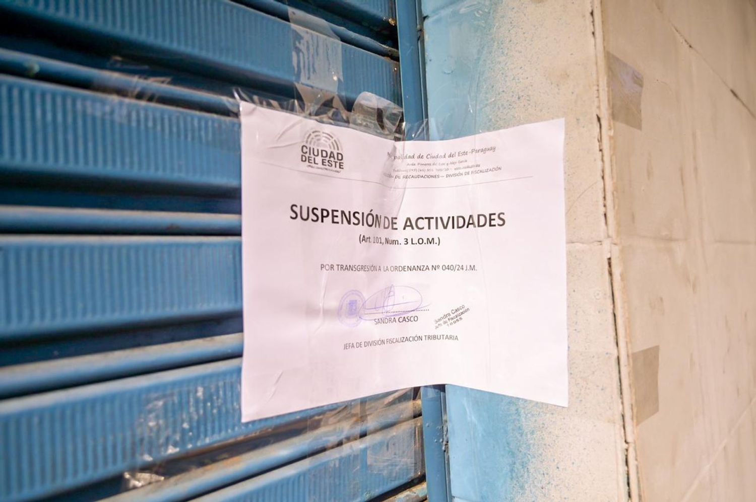 Municipalidad de Ciudad del Este extiende horario de atención a contribuyentes por el mes de septiembre   