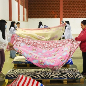 Municipalidad de Ciudad del Este brinda refugio a personas en situación de calle ante el crudo frío