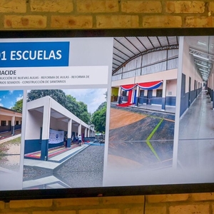 Municipalidad de Ciudad del Este presenta informe con 1.300 obras ejecutadas durante la gestión de Miguel Prieto 