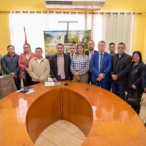 Autoridades de Ciudad del Este y Presidente Franco coordinan acciones de seguridad ante la próxima habilitación del Puente de la Integración 